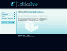Tablet Screenshot of biviumgroup.com